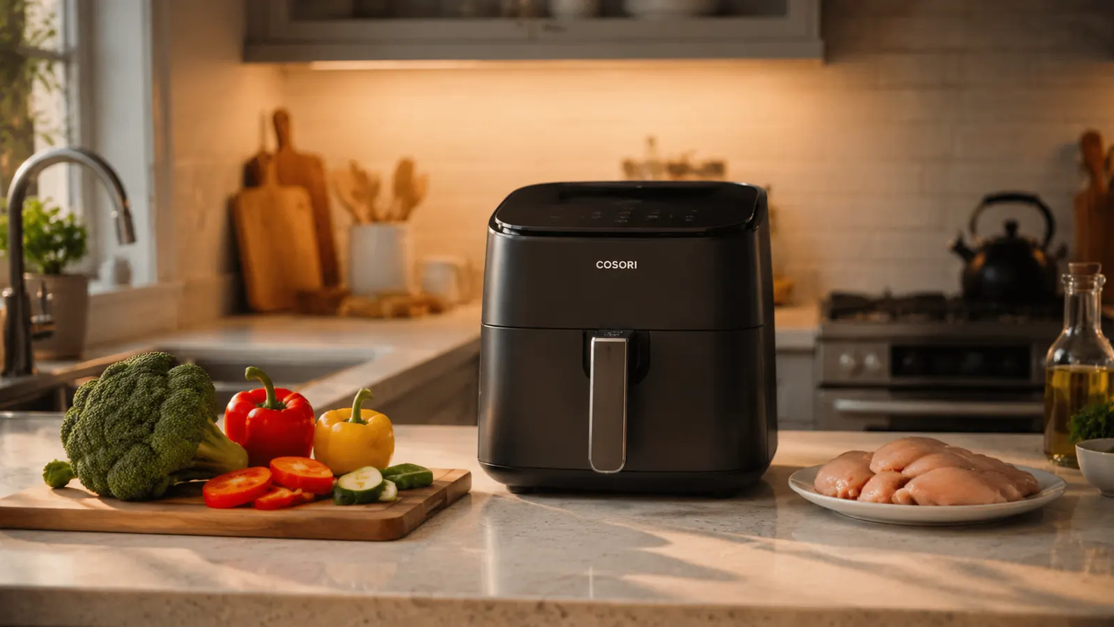 How to Cook Healthy Weeknight Meals in a Compact Cosori Air Fryer