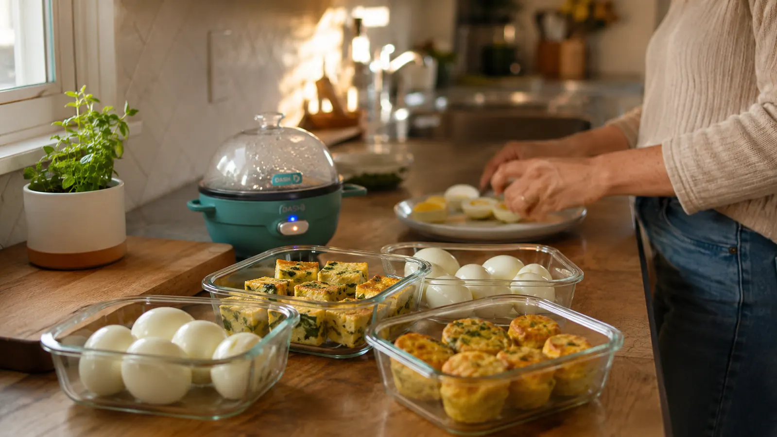 How to Meal Prep a Week of Eggs with the Dash Rapid Egg Cooker